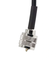 Câble coaxial UHF N BNC 50 OHM RG8 LSR400 à faible perte