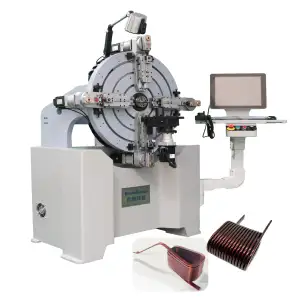 Source manufacturer UnionSpring power inductor coil making machine No cam winding machine