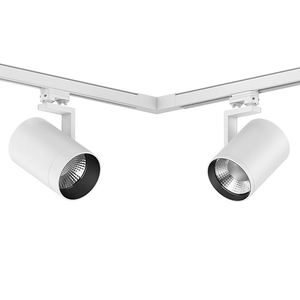 LED <b>Commercial</b> <b>Track</b> <b>Light</b> TL90 Series IP40 IK06 Modular Aluminium+PC/Glass CRI 80 Triac Dimmable 5-Year Warranty - Product Image 1