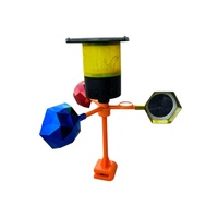 Répulsif à oiseaux double fonction vent et voix en ABS avec 288 surfaces réfléchissantes pour fermes et vergers
