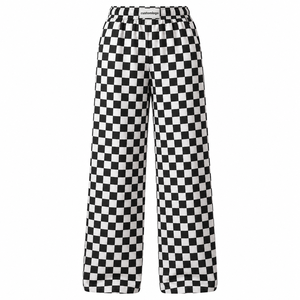 <span class=keywords><strong>Pantaloni</strong></span> Larghi Stampati Personalizzati da Donna a Vita Alta, Casual e Comodi, con Stampa Leopardata, a Quadri, Zebra, per Halloween, Stile Streetwear - Product Image 5