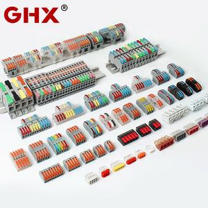 GHX LT <span class=keywords><strong>Mini</strong></span> Serie Universele Push-in Messing Transparante Draadverbindingen Snelle Verbinding Flexibele Bediening Snelle Draadconnectoren - Product Image 5