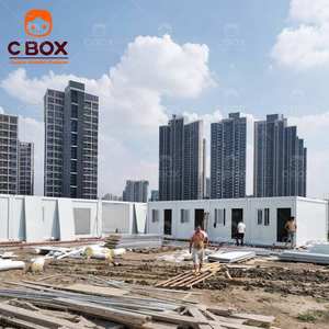 Bâtiments de bureau préfabriqués à deux étages Cbox en gros, construction modulaire, dortoir de chantier, atelier, maison conteneur mobile - Product Image 4