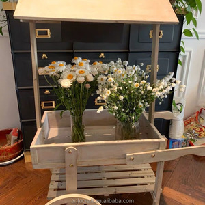 Chariot à fleurs en bois pliable personnalisé pour mariages, Noël, anniversaires d'enfants - Commande minimale unique - Fournitures pour bar à desserts de fête - Product Image 3