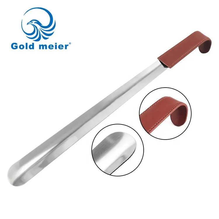 Высококачественный длинный металлический обувной гудок 16,5 дюйма для женщин и мужчин