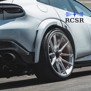Jantes forgées monobloc RCSR <span class=keywords><strong>21</strong></span> 22 23 pouces 5x115 5x130 argentées usinées à <span class=keywords><strong>10</strong></span> rayons en alliage pour Ferrari Purosangue SUV USDM - Product Image 5