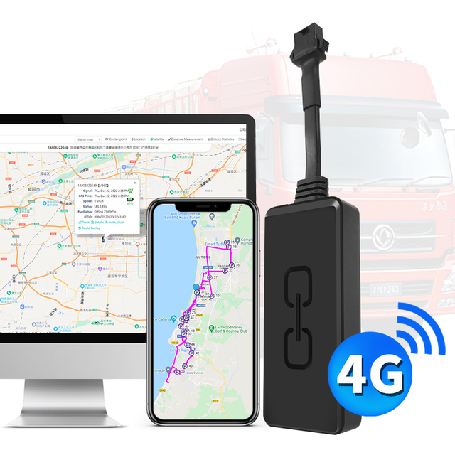 4g Mini Wired Smart Gps Tracker 150mah Battery Real-time Positioning Gps Tracking Device Car Tracker