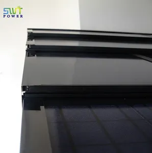 Tấm pin mặt trời bipv mô-đun năng lượng mặt trời tích hợp & mái ngói 2 trong 1 mái ngói năng lượng mặt trời