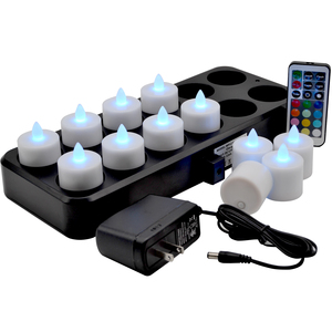 <span class=keywords><strong>Rechargeable</strong></span> sans flamme <span class=keywords><strong>led</strong></span> <span class=keywords><strong>bougies</strong></span> chauffe-plat avec base de chargement - Product Image 2
