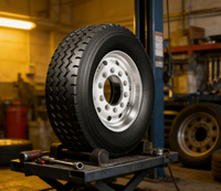 Pneu de remplacement 12R22.5 radial toutes saisons pour camions et remorques commerciales, pneu en caoutchouc pour charges lourdes, vente en gros