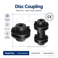 Accouplement élastique à disque en acier inoxydable JM haute performance, couple élevé, OEM pour conditions de travail américaines