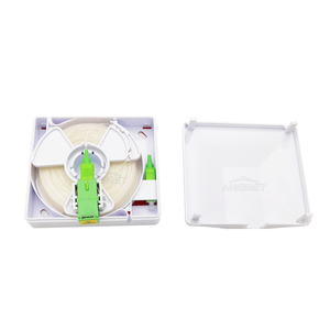 Kích thước nhỏ 1 cổng sợi chấm dứt hộp vô hình 0.9mm sợi cáp SC LC kết nối trong nhà sợi quang faceplate - Product Image 6