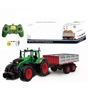 <span class=keywords><strong>Camion</strong></span> à benne basculante télécommandé de haute qualité pour enfants, jouet <span class=keywords><strong>radiocommandé</strong></span>, 1:16, <span class=keywords><strong>remorque</strong></span>, voiture tout-terrain, construction hors route avec lumières - Product Image 1
