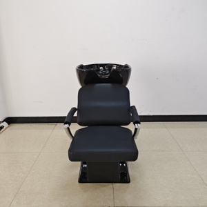 Équipement de coiffure, mobilier de salon de beauté, fauteuil de lavage de cheveux avec bac à shampoing pour coiffeur - Product Image 2