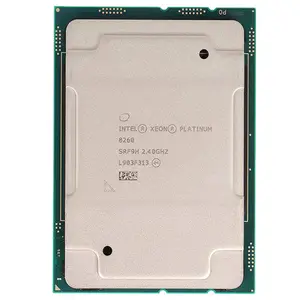 Wholesale Used Intel Xeon Platinum 8260 Processor 2.4GHz/24-Core 165W LGA 3647 CPU SRF9H for DL580 Gen10