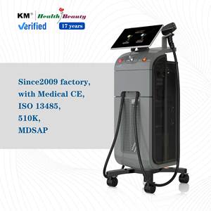 Máy triệt lông <span class=keywords><strong>Diode</strong></span> Laser Ice Titanium 2026 nâng cấp 510K KM Triple Wave Ice Laser Platinum 600w 1200W 755 808 1064 Giá - Product Image 1