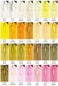 Haute qualité 10 pouces Sbs3 # dentelle multicolore Invisible Nylon fermé fermeture à glissière autobloquante usine - Product Image 5