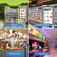 Kiosco de Autoservicio con Pantalla Táctil LCD de 21.5, 27 y 32 Pulgadas, Carcasa Metálica, Escáner de Código QR SDK, Impresora Térmica