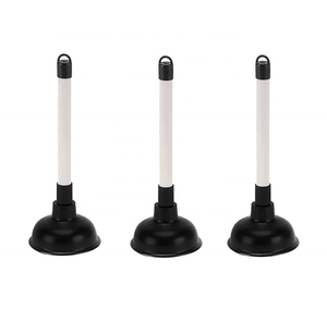 Fregadero de goma de alta resistencia y desagüe de inodoro, émbolo de baño con mango de plástico desbloqueado para uso en cocina y baño - Product Image 1