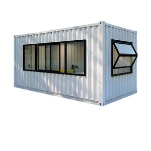 Conteneur de bureau mobile, salle de réunion pliable en verre, bureau intégré temporaire, bureau d'ingénierie, boîte fixe - Product Image 5