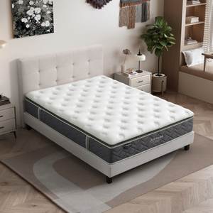 Otel ev kullanımı cep yaylı şilte hipoalerjenik kumaş özel boyutları ile dalga köpük tabakası - Product Image 1