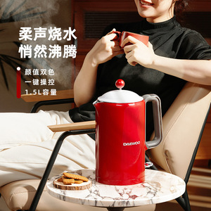 Daewoo Electric <b>Kettle</b> 1.5L Automatic Boiling With <b>Keep</b> <b>Warm</b> Function Household Use - Product Image 1