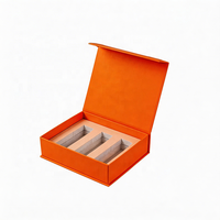 Boîte en carton personnalisée avec logo imprimé, fermeture magnétique, luxe, faite à la main, avec insert en mousse EVA pour emballages cadeaux et cosmétiques
