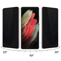 Protecteur d'écran Anti-espion pour Samsung, 3 pièces, en verre trempé pour S21 Plus, S22, Note 20, 10, S10 Lite, S10e, M31S, M21, M10s, J8, J4, J6 Plus