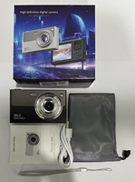 Appareil photo numérique de haute qualité avec écran IPS de 2,88 pouces, zoom numérique 16X, WIFI, double caméra 4K, zoom optique 68MP, avec carte SD de 32 Go