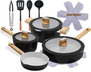 Venta al por Mayor <span class=keywords><strong>de</strong></span> Fábrica, Juego <span class=keywords><strong>de</strong></span> Utensilios <span class=keywords><strong>de</strong></span> <span class=keywords><strong>Cocina</strong></span> <span class=keywords><strong>de</strong></span> Aluminio OEM, Sartenes y <span class=keywords><strong>Ollas</strong></span> Antiadherentes con Revestimiento Cerámico <span class=keywords><strong>para</strong></span> <span class=keywords><strong>Cocina</strong></span> - Product Image 1