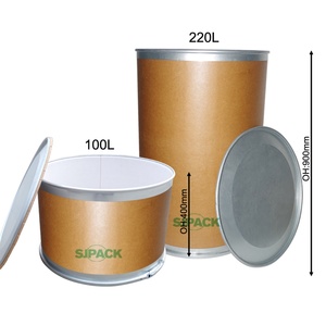 Tambor de Fibra Ecológico de 55 Galones para Adhesivo Termofusible |   Diámetro Fijo Preparado para Paletización |   Sin Revestimientos de Aluminio, Llenado Directo, CH - Product Image 2