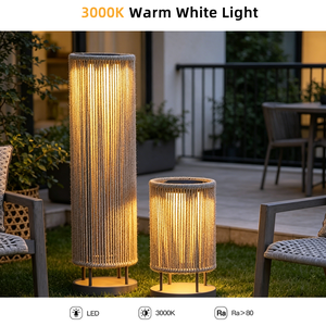 Nouveau Style extérieur IP65 <span class=keywords><strong>lampadaire</strong></span> solaire Source de lumière LED lampe de Table étanche pour balcon atmosphère décorative éclairage de pelouse - Product Image 5