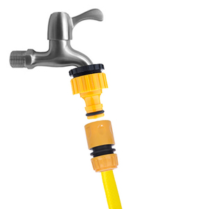 Conector rápido de riego de jardín 3/4 "1/2" manguera de jardín adaptador grifo de agua de grifo de acoplamiento roscado junta de liberación rápida - Product Image 2