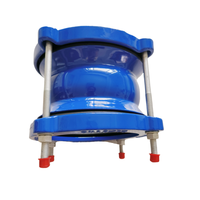 Raccord flexible universel en fonte ductile à bride pour tuyaux, modèle DN65-DN2000