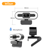 Kamera Video A03 Input USB 1080P 2K 4K Webcam Komputer PC Laptop Desktop USB untuk Panggilan Video Langsung Stok