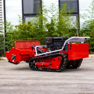 Vendita calda ad alte prestazioni elettrico semovente trattrattori da giardino pacciamatura telecomando tosaerba coltivatore - Product Image 3