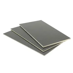 High Strength Custom CFRP 3k Carbon Fiber Sandwich Plate Sheets Carbon Foam Aramid Honeycomb Panels Sheets