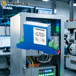 ตัวแปลงแรงดันไฟฟ้า โมดูลเซ็นเซอร์แรงดันไฟฟ้า ตัวแปลงแบบแยกส่วน 12V 0 ถึง 0 10V เซ็นเซอร์แปลงแรงดันไฟฟ้าต่ำ 0 10V Rs485 - Product Image 1