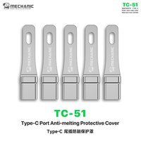 Penutup Pelindung Anti-leleh Port Tipe-C MECHANIC TC-51 untuk Mencegah Tailpiece Terpanas & Meleleh Saat Solder Ditiup