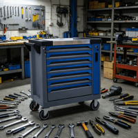 Boîte à outils combinée pour réparation automobile HM de 429 pièces - Kit de mécanicien professionnel pour l'entretien quotidien du garage et du véhicule