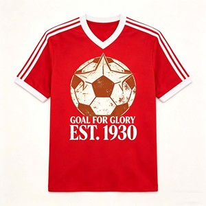 เสื้อฟุตบอลสั่งทำพิเศษ ระบายอากาศได้ดี แห้งเร็ว ชุดกีฬาแบบซับลิเมชั่น ชุดฟุตบอลย้อนยุค ชุดแข่งขันกีฬา เสื้อสั่งทำพิเศษ - Product Image 3