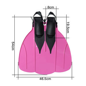 Aleta de cola de sirena para entrenamiento, aleta de natación <span class=keywords><strong>Monofin</strong></span> para adultos, fiable - Product Image 3