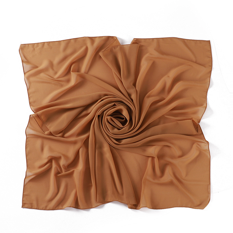 8 couleur camel-110*110 cm