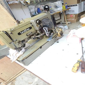 Sử Dụng Brather LH4-B841 Made Tại Nhật Bản Thẳng Nút Lỗ Làm Máy May Cho T-Shirt - Product Image 5