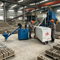 Équipement de fabrication de blocs de ciment moussant fourni par l'usine, machine à béton moussant efficace et durable