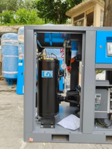 Compressore d'Aria a Vite a Magneti Permanenti ZAKF di Origine Cinese, 30HP 22KW 380V/50HZ a Velocità Variabile per Lavorazione dell'Alluminio - Product Image 4