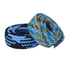 Nastro intrecciato in poliestere di alta qualità personalizzato Non elastico per cintura in vita alla moda da esterno - Product Image 1