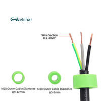Connecteur de boîte de jonction étanche Borniers de boîte de gel protégeant la boîte de jonction minimale Connecteur étanche IP68