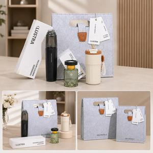 Customized Logo, Corporate Gift, Felt Bag, Souvenirs, Company Holiday Activities, Gifts for Employees Business Gift Set - Product Image 2