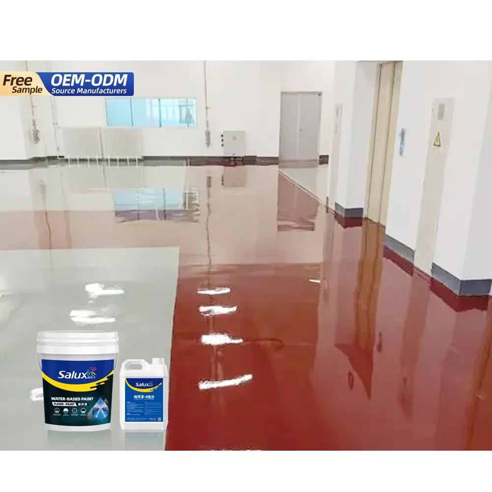 Foshan industry paint booth home kitchen floor fil epoxy floor paint alkali resistant scratch resistant epoxy resin coating